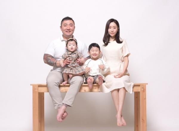 가족은 여러 가지 사업을 진행하는 김영인 대표의 삶의 원동력이다.