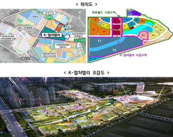 국내 최초 대규모 케이팝(K-POP) 공연장인 K-컬처밸리 아레나가 2024년 준공을 목표로 본격적인 공사에 들어갔다. (사진=경기도)
