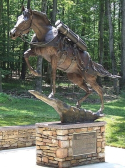 미국 켄터키주 렉싱턴 호스파크에 있는 레클리스 동상