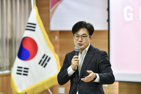 풍무동 신년인사회가 1월 26일 풍무동 행정복지센터 회의실에서 개최됐다. (사진=김포시)